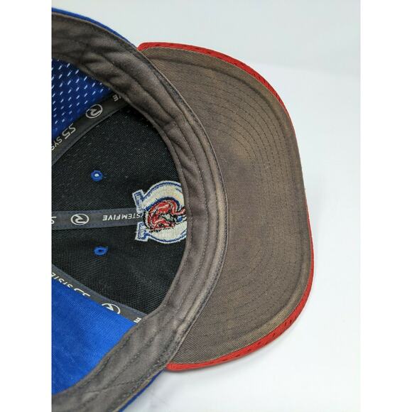 System Five 400 Baseball Hat Cap Size 3 Red Horse Horseshoe Embroidered Logo - Picture 9 of 10